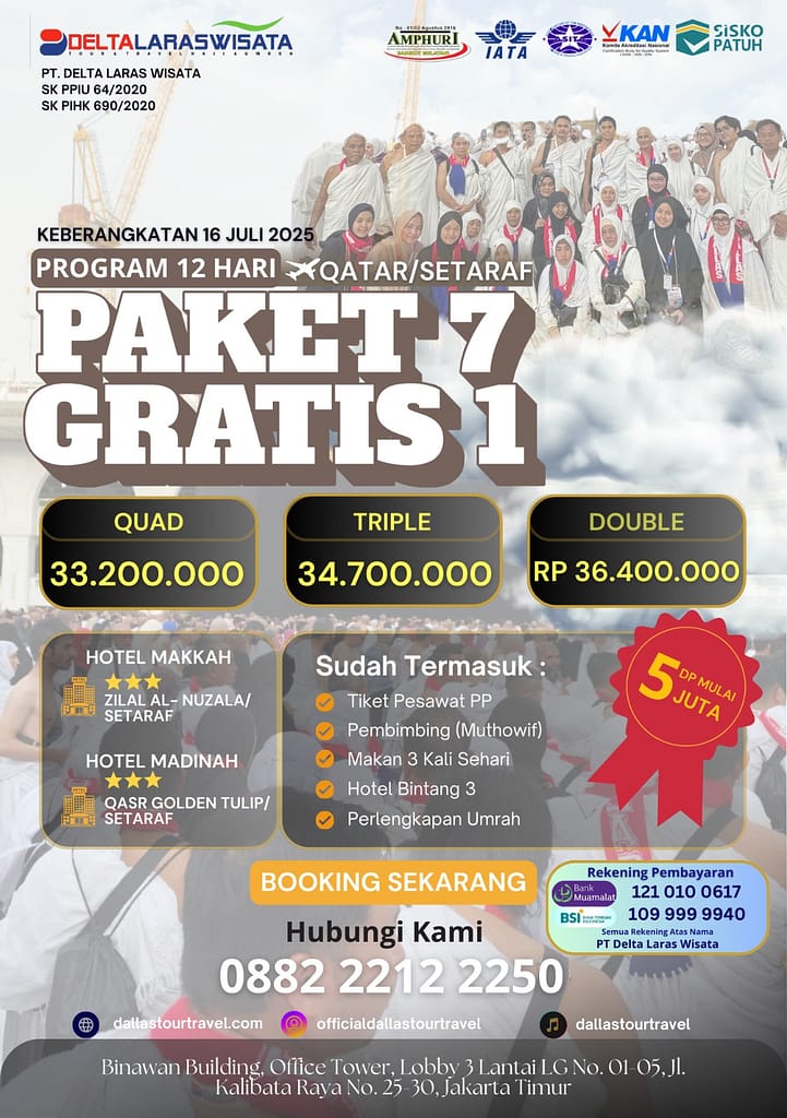 Paket Silver Keluarga 7 Gratis 1 12 Hari